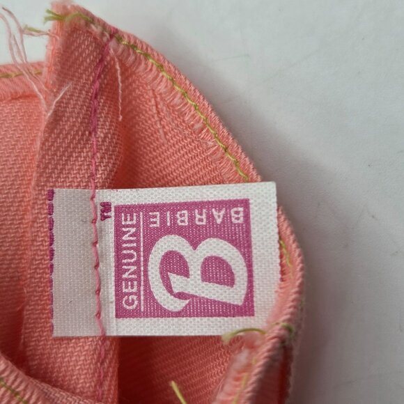 Barbie Doll Vintage Floral Top Pink Skirt Dress Outfit Genuine B Label - Picture 3 of 6